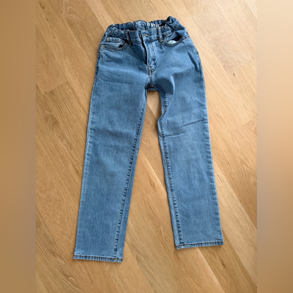 GAP Boys Straight Leg Jeans in Light Blue
